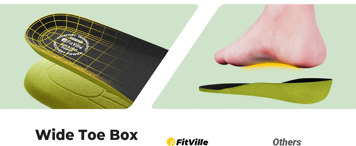 FitVille Herren-Walkingschuhe mit breiter Zehenpartie, dicke Sohle, lässige Sportsneaker, bequeme Fitness-Laufschuhe für Herren, atmungsaktiv für den Herbst – Detail 5