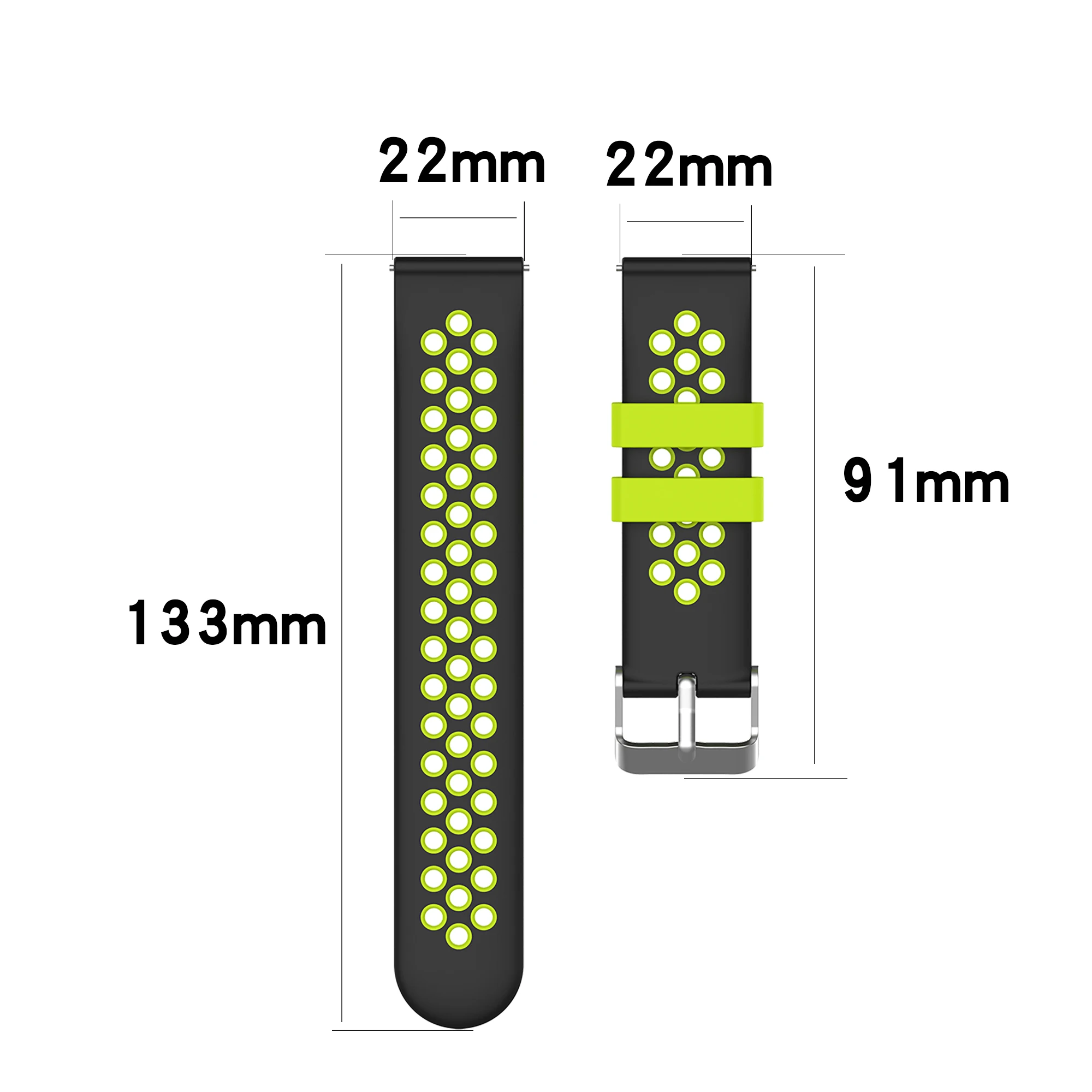 GTR3 Pro cinturino in Silicone 20 22mm cinturino per Huami Amazfit GTR 47 42mm/ GTS 4 3 2 2E braccialetto braccialetto Amazfit Bip 5 Correa