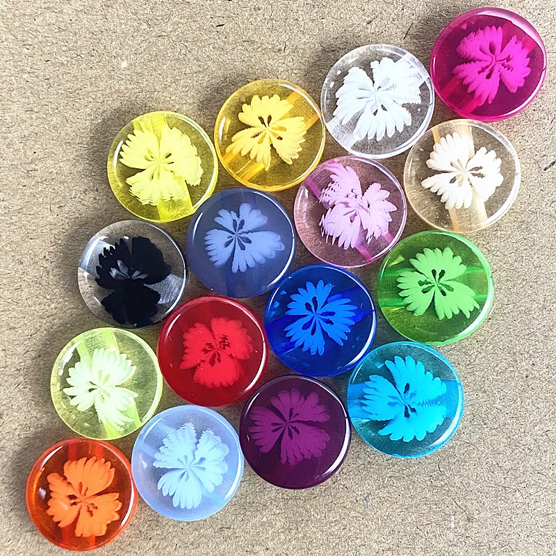 Children's Clothing Candy Color Buttons Cartoon Button Clothing Shirts Hand Decorated WITH DIY Craft Accessories 12mm--14mm 19#