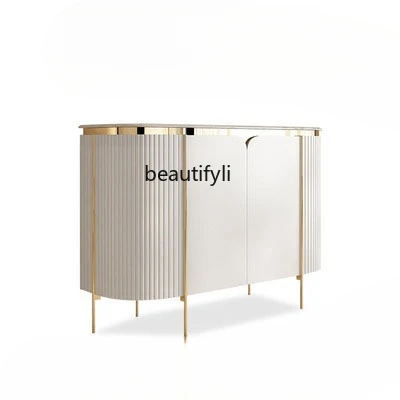 

Light Luxury Sideboard Cabinet Modern Minimalist Living Room Decoration Locker Hallway Home Shoe Cabinet Entrance Cabinet