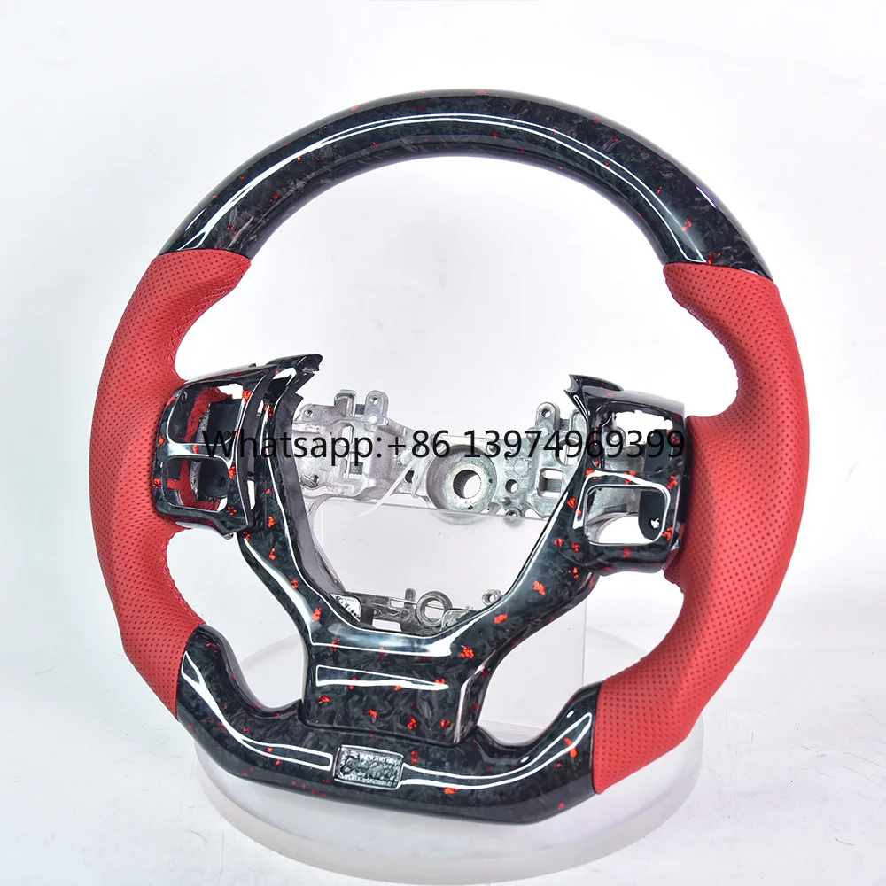 Suitable for Lexus NX200t NX300h IS300 IS500 F SPORT GS 2015F Forged Carbon Fiber Steering Wheel Modification Customization
