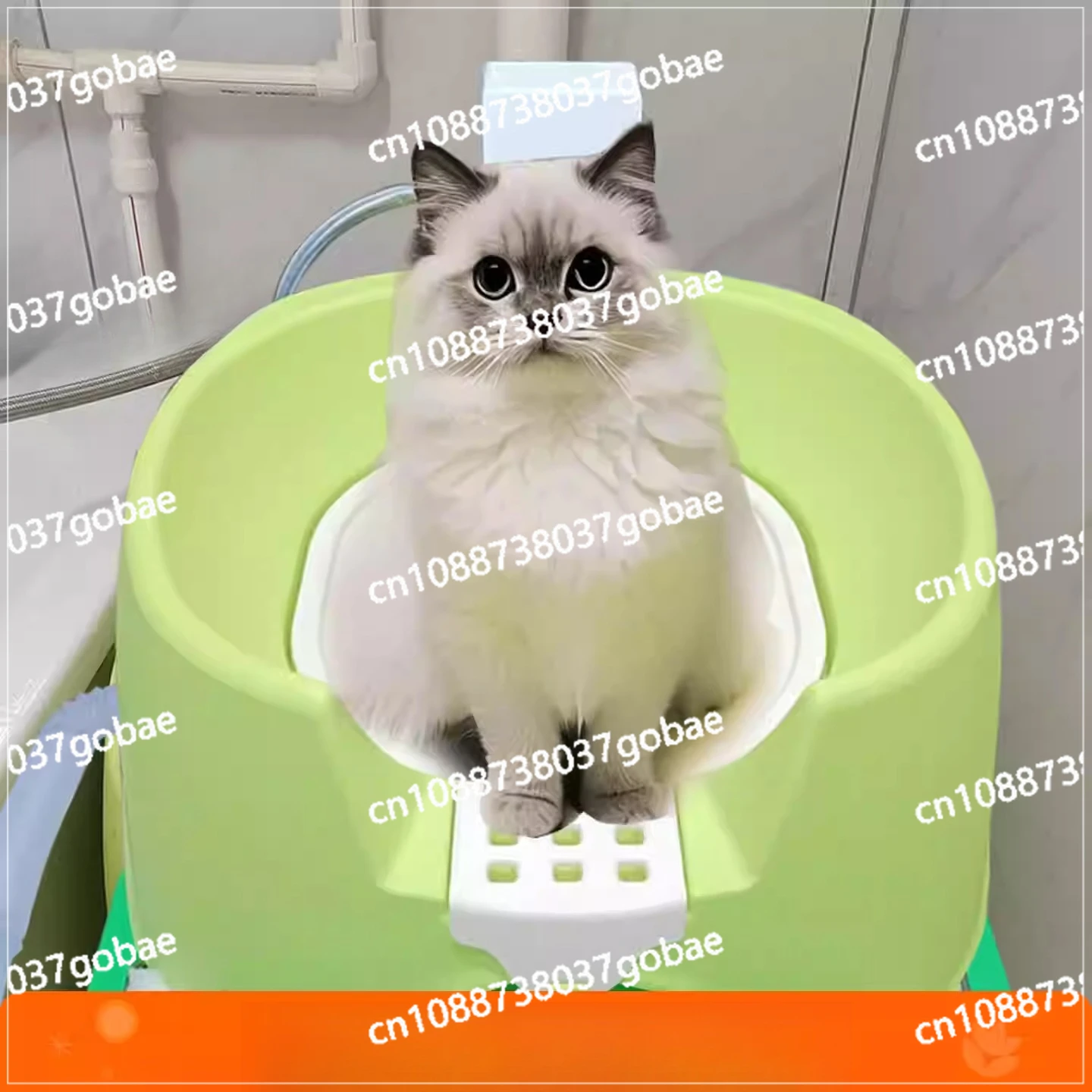 

Automatic Flushing Cat Toilet Induction Smart Cat Litter Box Cat Toilet Open Pet Squatting Potty Dog Toilet