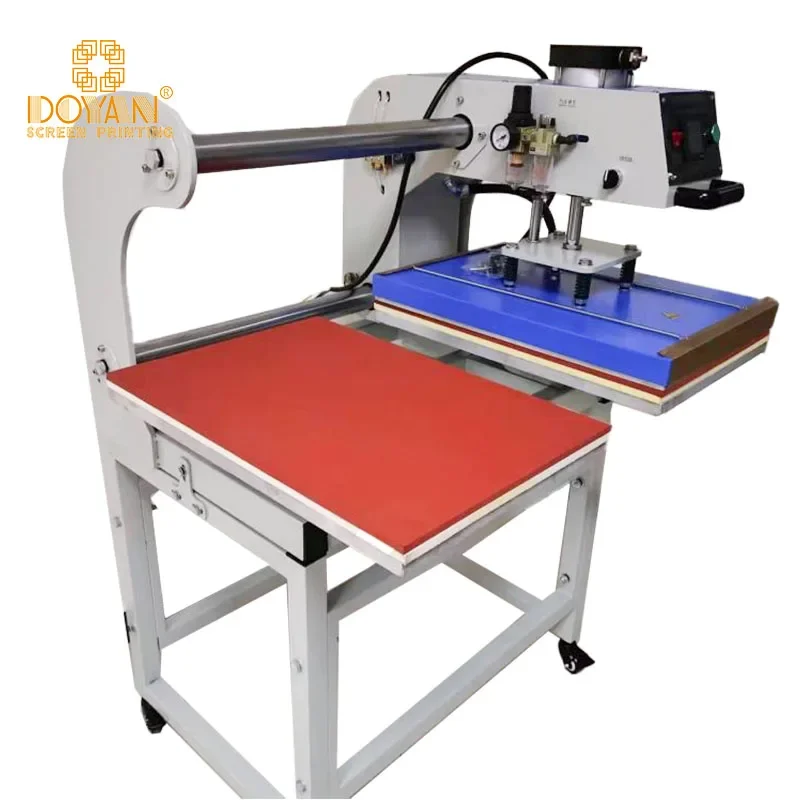 Doyan double plate t shirt printing machine transfer heat press machine