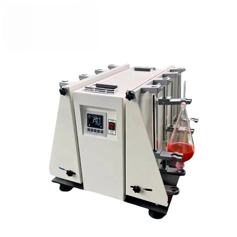 Full‑Auto Rotary Inversion Shaker, Vertical Oscillator for Separatory Funnel, Rotary & Reciprocating Mixer