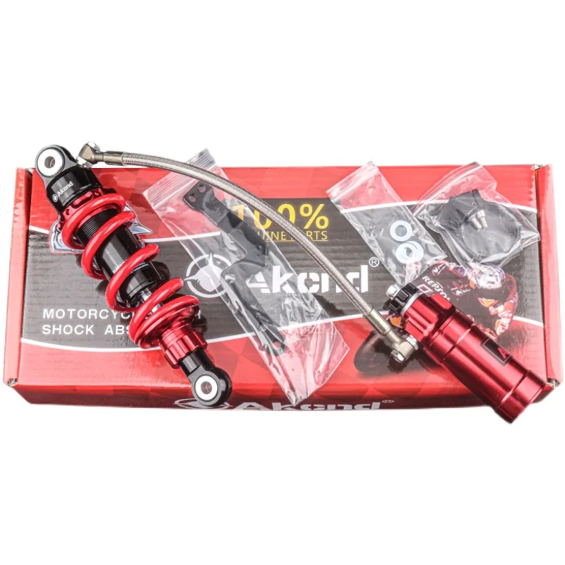 AK upgrade mid-mounted shock absorber modified Maverick SQI M2S Mqi2 double damping 240MM lossless straight up rear shock