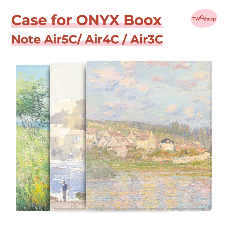 Twosheep-Hülle für ONYX Boox Note Air4c und Boox Note Air3c 10,3-Zoll-E-Reader-Hülle mit intelligenter Sleep-Wake-Magnetfunktion – Detail 2