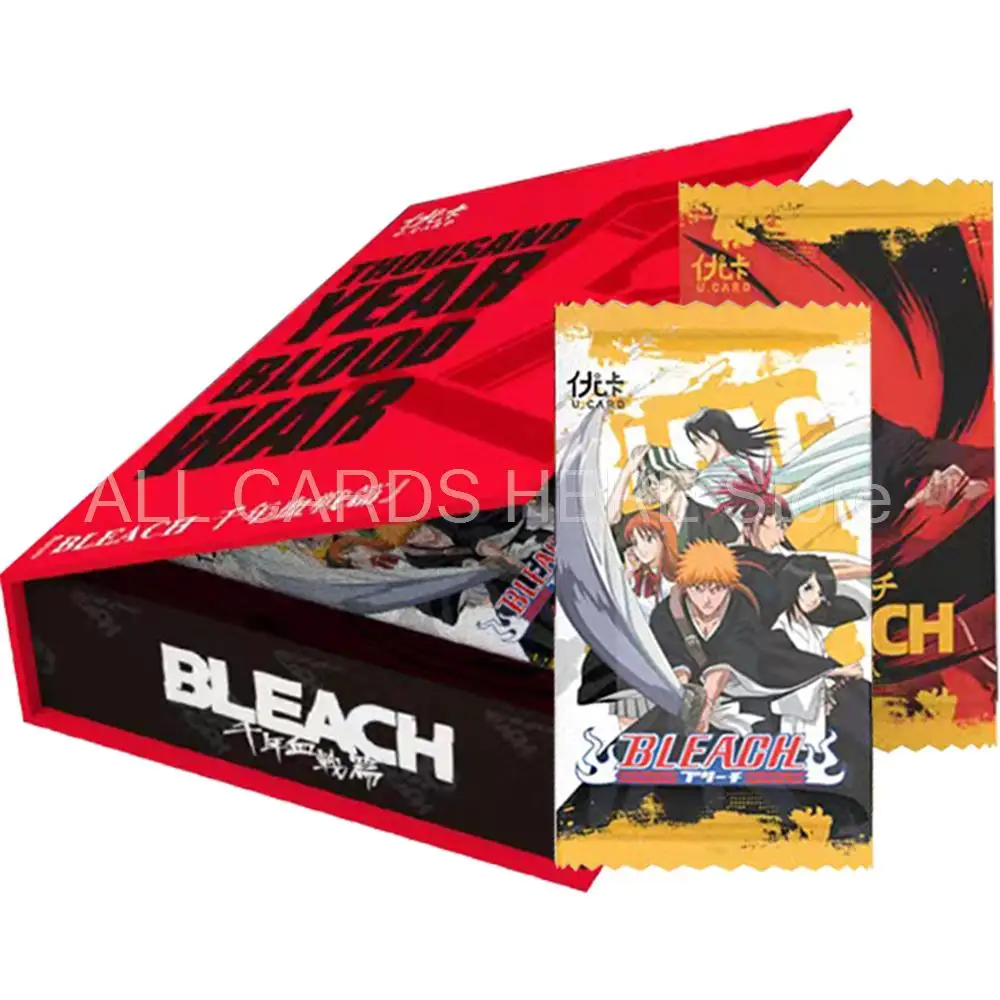 

Japanese Anime Bleach Card for Children Collection Cards Toys Gift for Kids Child TCG Cartas Games Card Box Child Birthday Gifts