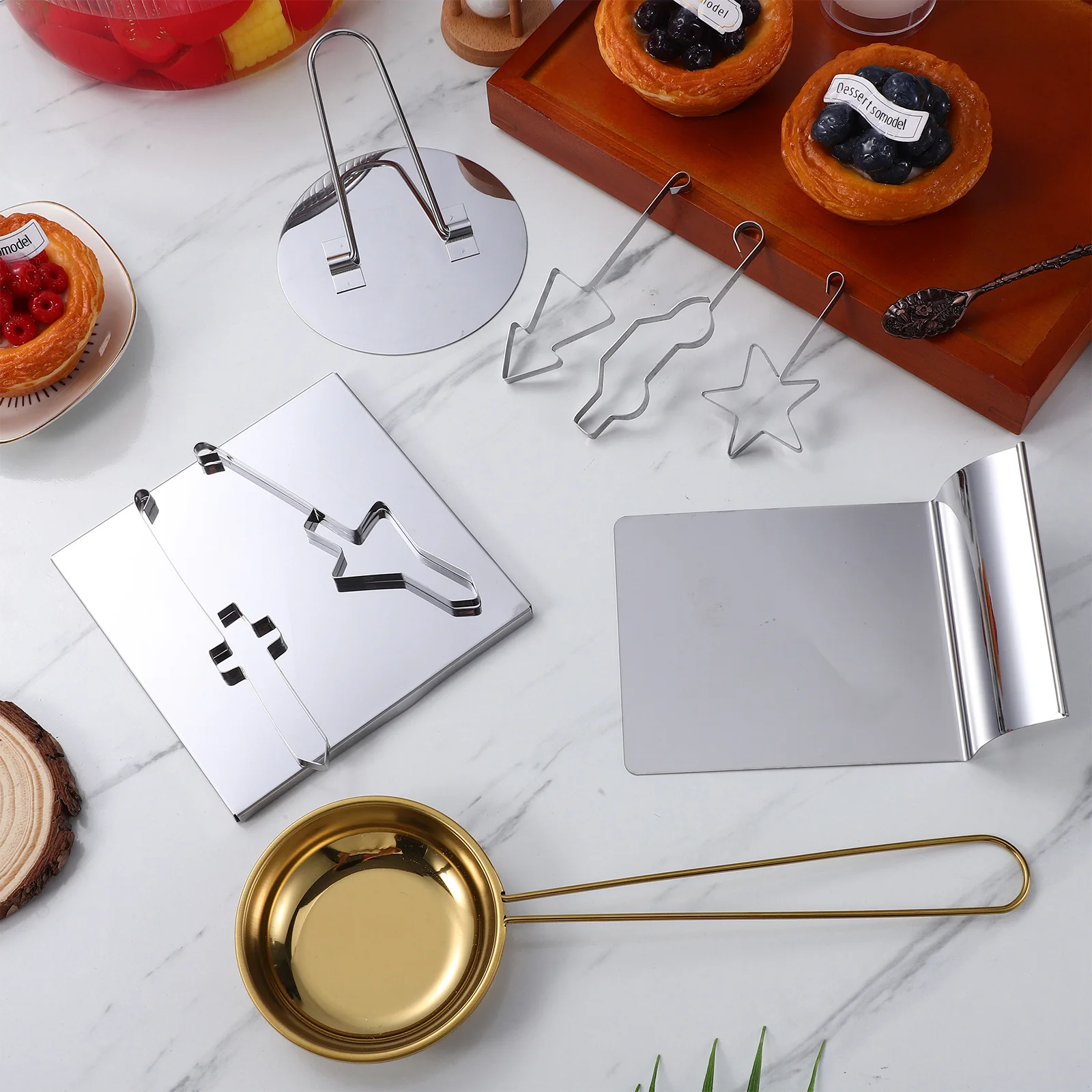 

1Set Honeycomb Cookie Carving Kit DIY Korean Candy Mold Set Multiple Shapes Challenge Tools Candy Cookie Challenge