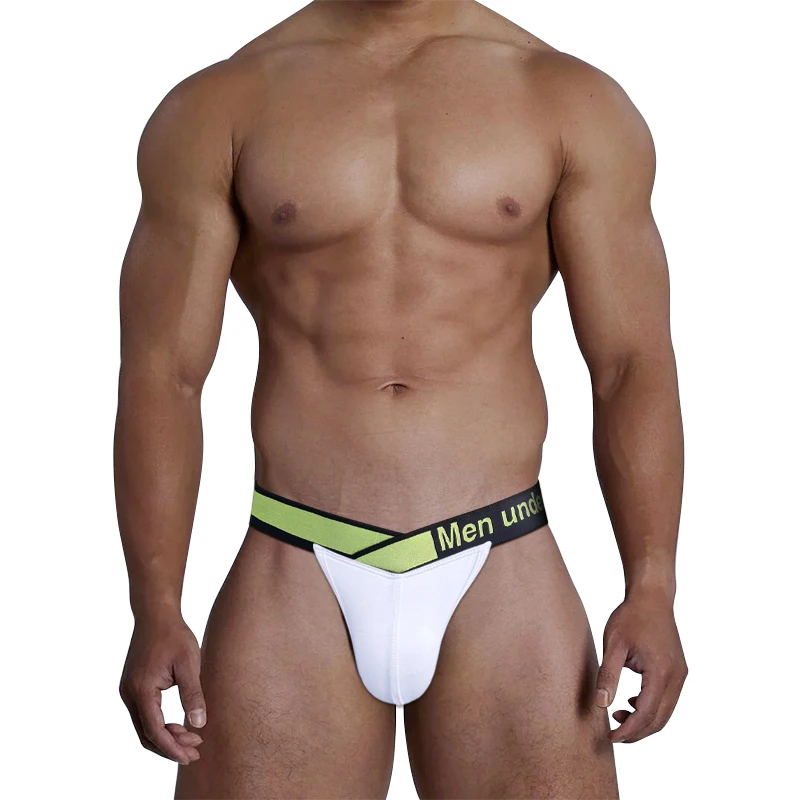 ملابس داخلية للرجال حزام رياضي مجوف منخفض الخصر المثيرة الرجال سيور و G سلاسل T-الظهر مريحة مشروط رجل لينة السروال U محدب #3