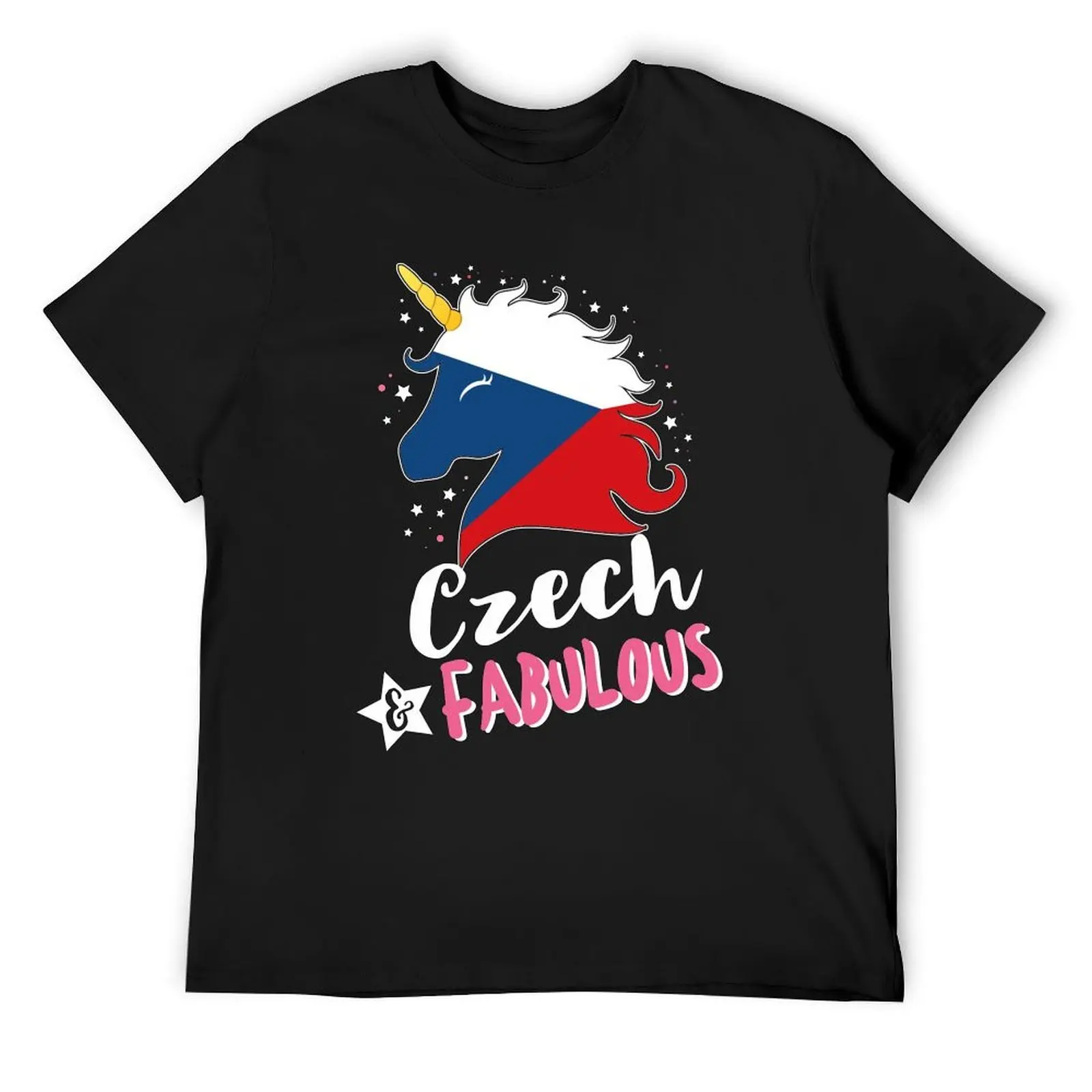 

Czech & Fabulous Unicorn T-Shirt summer top shirts graphic tee customs design your own new edition mens t shirts pack