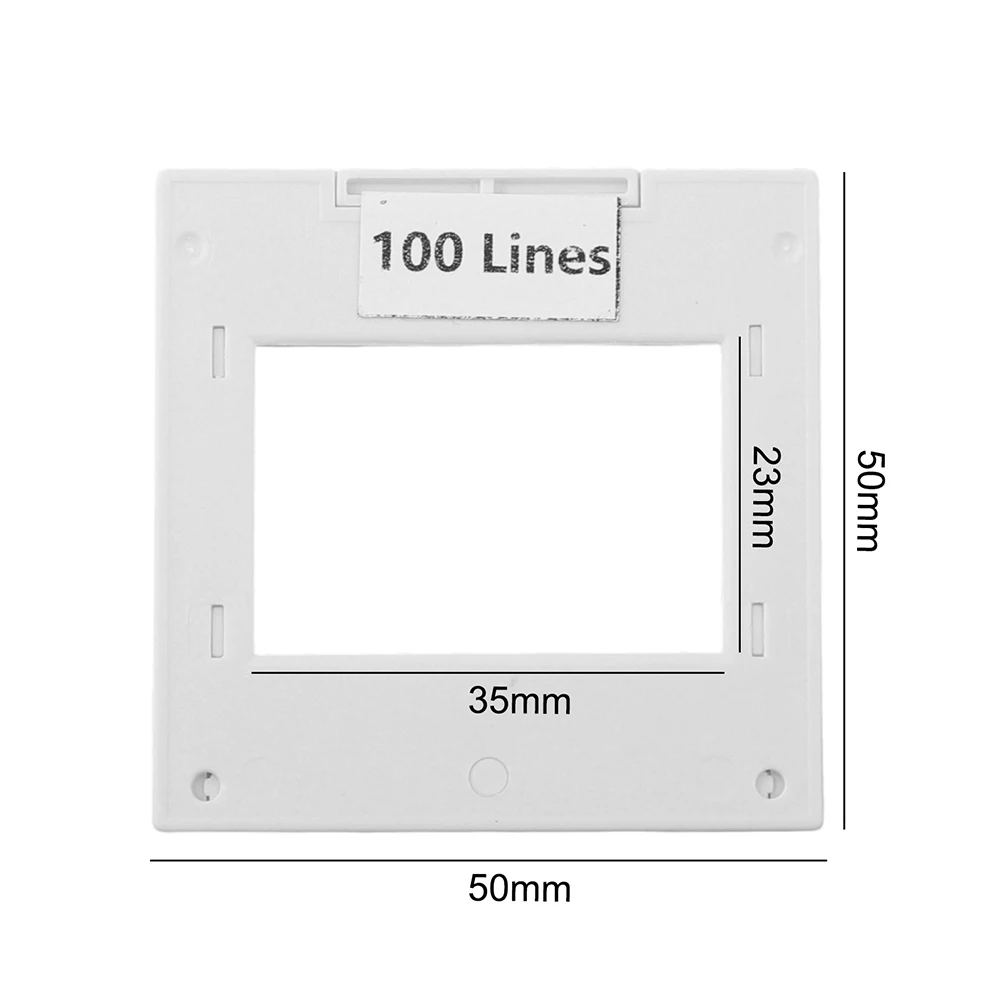 1 قطعة نقل حيود صريف خط الطيف الضوئي 50/100/300/600 خطوط نوع نقل الشق صريف بصري #3