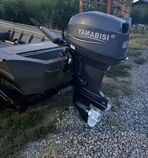 2026 All New Widely Use YAMABISI Electric Power Trim Outboard Motor 2 Stroke Engine for Fishing Boat Marine Engine Sale