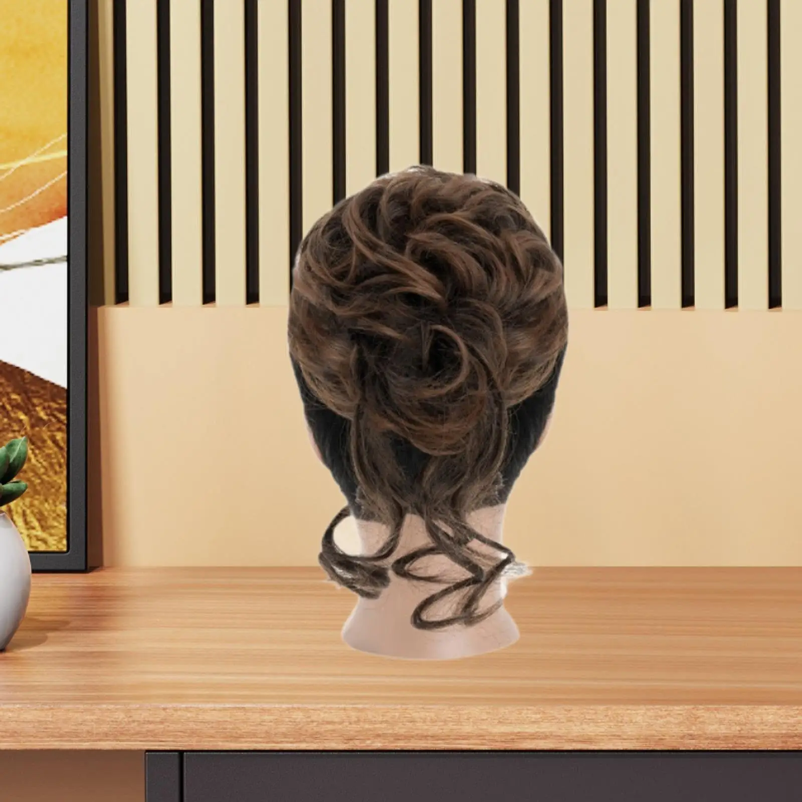 

Bun Chignon Scrunchies Wigs False Hair Pieces for Ball Head Hairs Extension