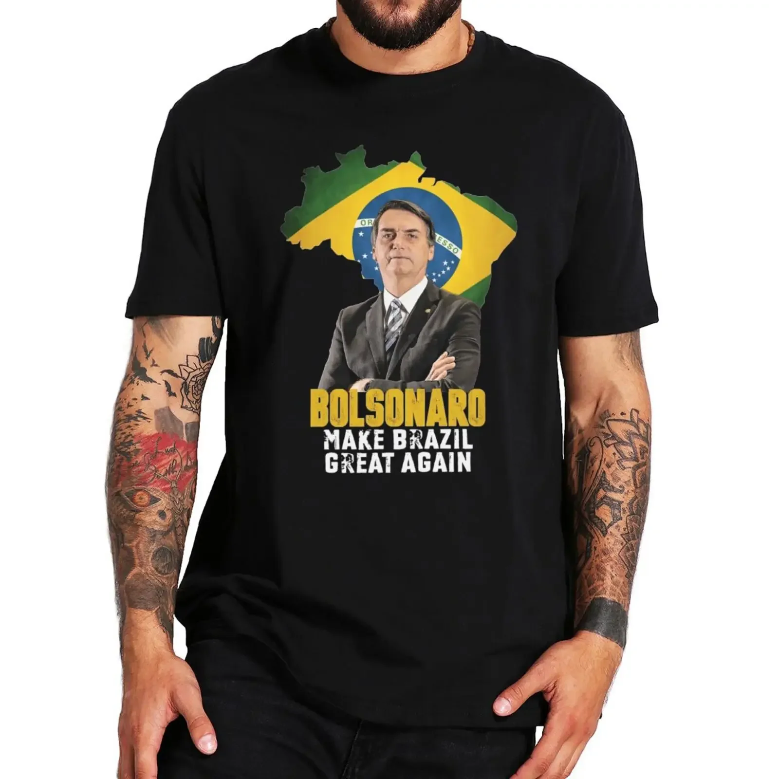 2025 novo modelo sou nordeste sou bolsonaro presidente camiseta jair bolsonaro 2022 brasil presidente eleição camisa 100% algodão ue