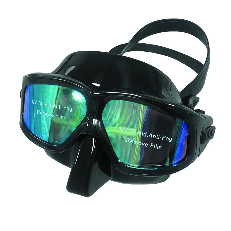 Diving mask Free diving surface mirror high definition  lens snorkeling mask equipment