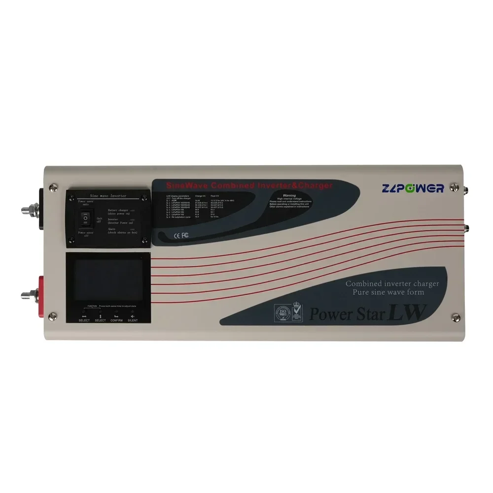 New 1KW 2KW 3KW 4KW 5KW 6KW Low Frequency Pure Sine Wave DC to AC Power Inverter Charger