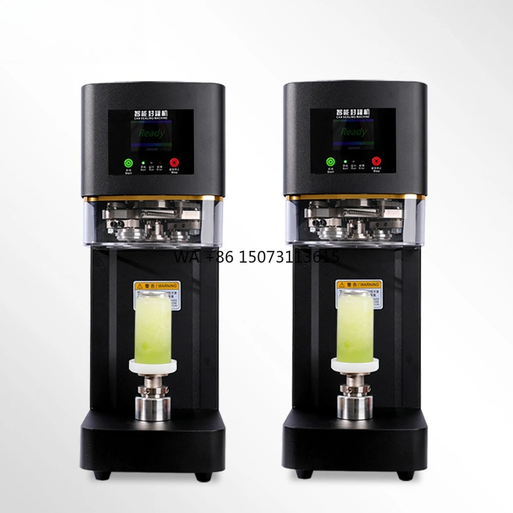 

CE Certification Automatic Electric Pet Can Sealing Machine Bubble Tea Coffee Juice 110V 120V Can Sealing Machine