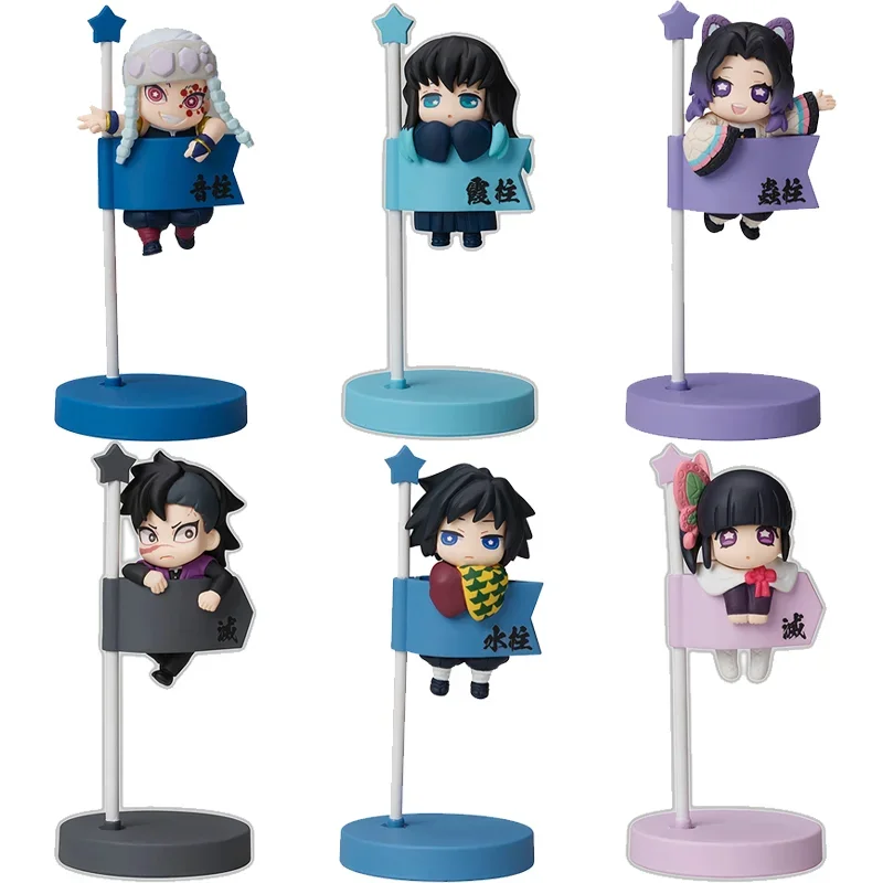 Stand Stones Original Gashapon Demon Slayer Gacha One Type Flag Decoration Daki Anime Action Figure Toys for Boys Kids Gifts