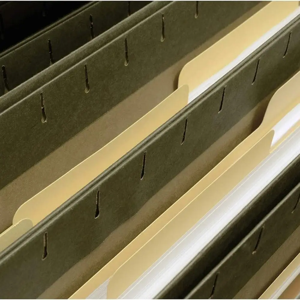 Carpetas archivadoras grandes de Manila, paquete de 60, 11x17 pulgadas, solución de organización de oficina