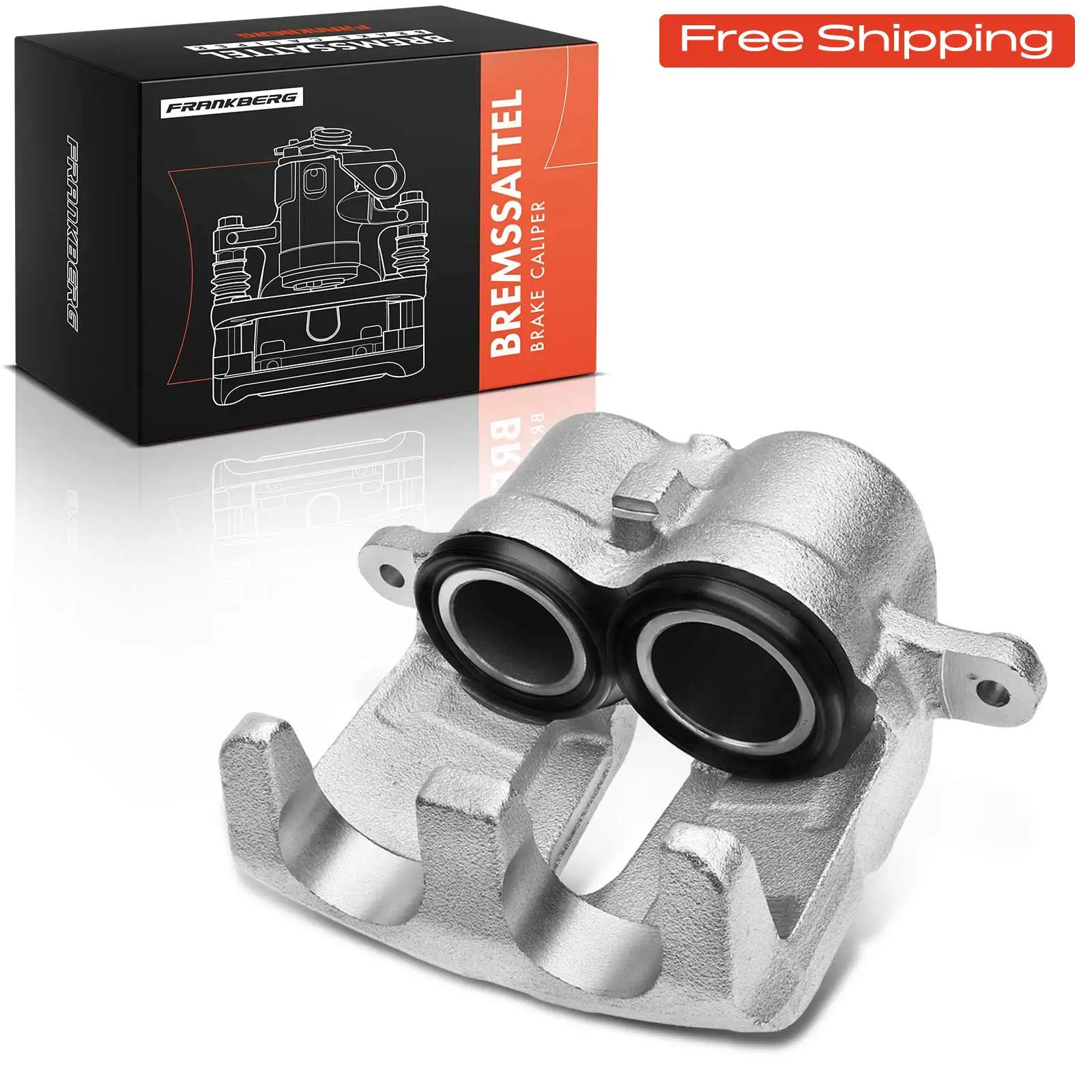 Frankberg 1x Remklauw Vooras Links voor Citroën C25 Fiat Ducato Panorama Peugeot J5 95623221 7545165 440091 341744 9940567