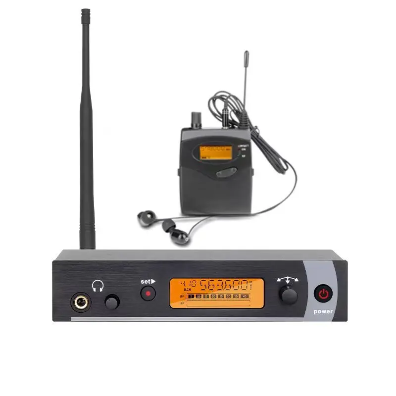 Professional stage wireless monitor ear return band performance real-time listening system