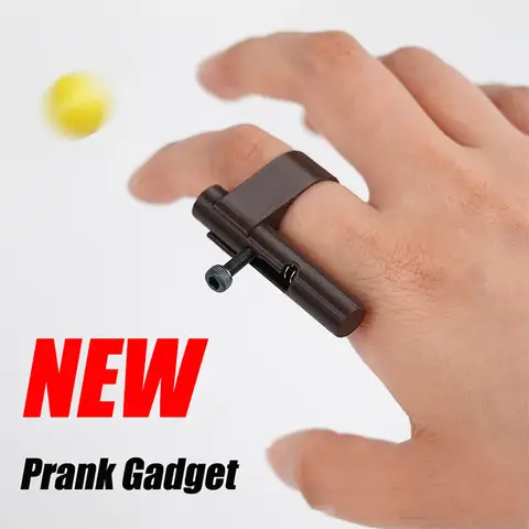 Mini Hidden Plastic Bullet Launcher Party Favors Toy Gun Paper Ball Launch Safe for Prank Kids Gadgets Man Woman Gift