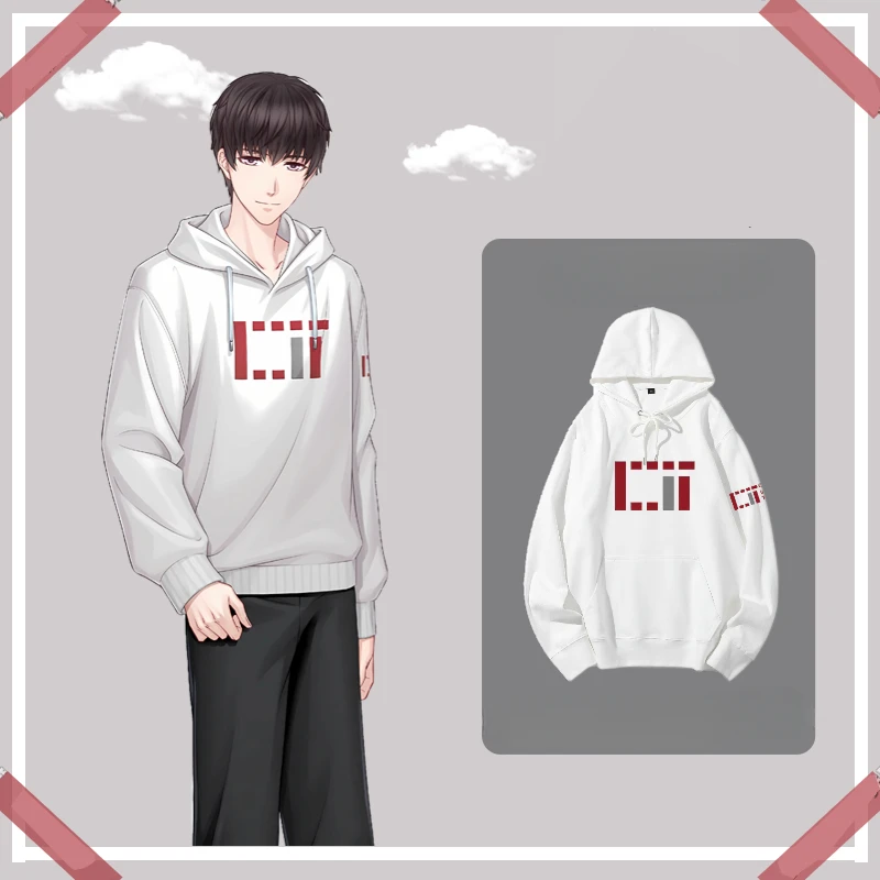 Anime Liebe und Produzent Xu Mo Cosplay Hoodie Hip Hop Grafik Sweatshirt Poleron Hombre Unisex Streetwear Harajuku Trainingsanzug