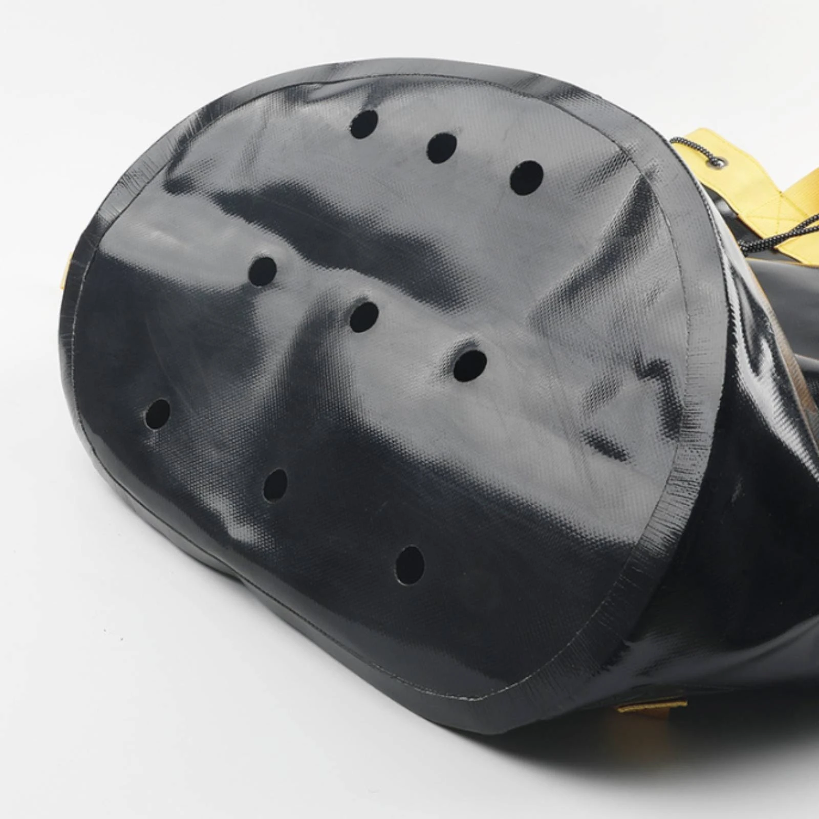 Climbing Rope Backpack Heat-Sealed Climbing Rope Bag Drain Hole Cylindrical Shape for Canyoning
