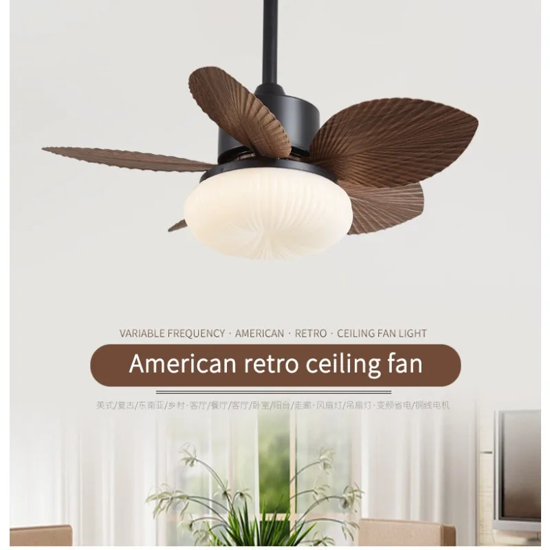 

2025 hot selling macaron color fan light, living room children's decorative ceiling fan light 48W 3 colors energy saving