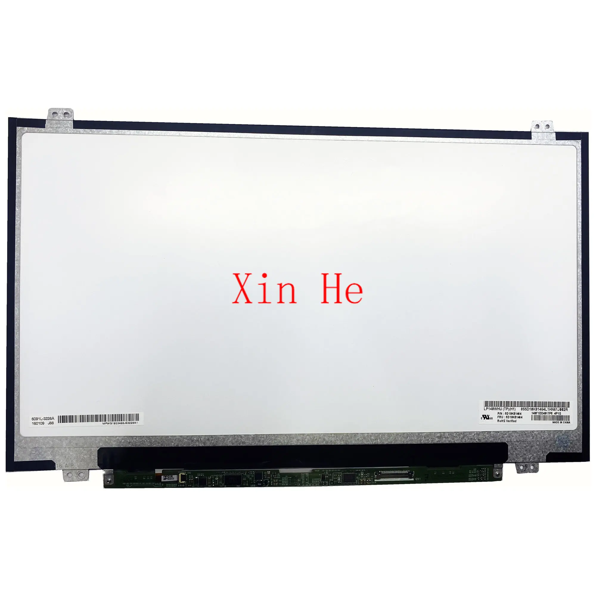 

Free shipping LP140WHU-TPH1 LP140WHU-TPB2 TPB3 N140BGA-EA3 N140BGA-EB3 14.0" Laptop LCD Screen 1366*768 EDP 30 PINS