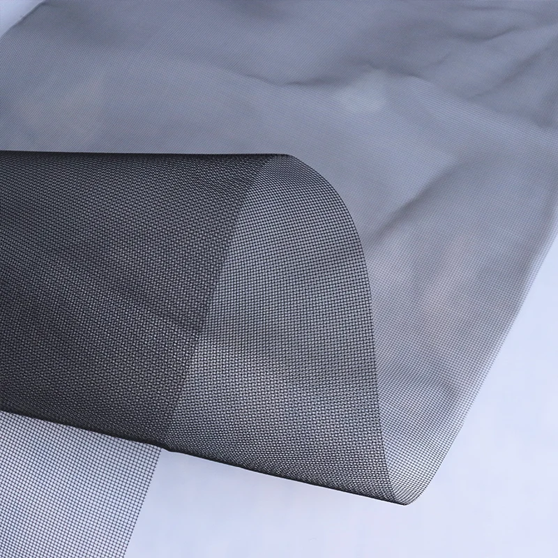 DTGJ Insect Mosquito Nets for Window Screen Mesh Custom Size Tulle Invisible Black Fiberglass Against Mosquitoes and Flies