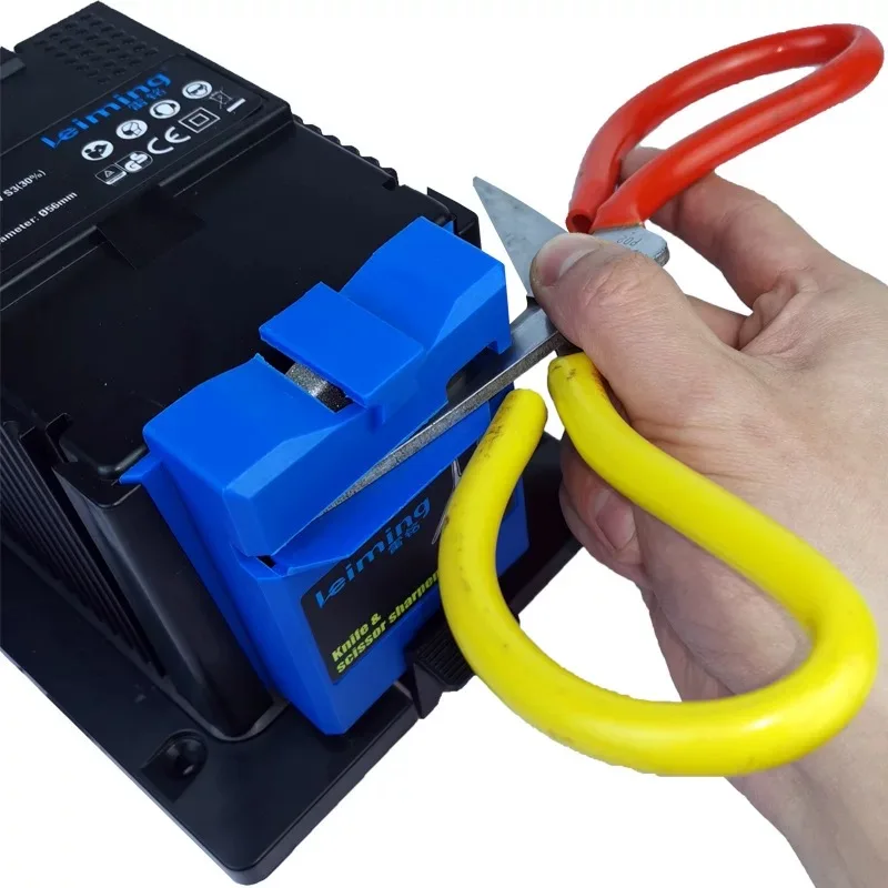 

Multifunction Sharpener, Electric Household Sharpener for Knives Scissors Planer Iron Drills