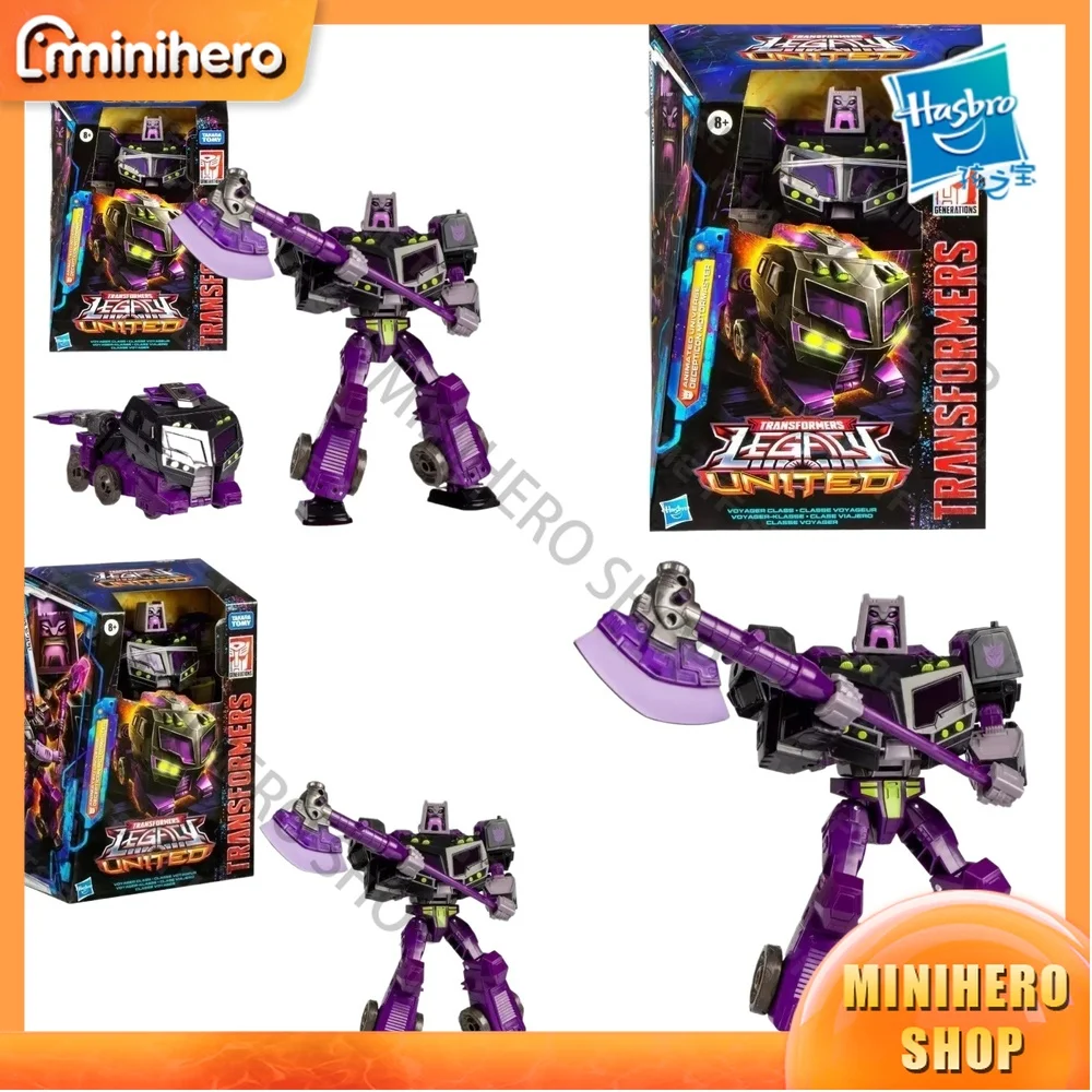 

In Stock Original Hasbro Transformers Legacy United Animated Universe Decepticon Motormaster Voyager Class Super Action