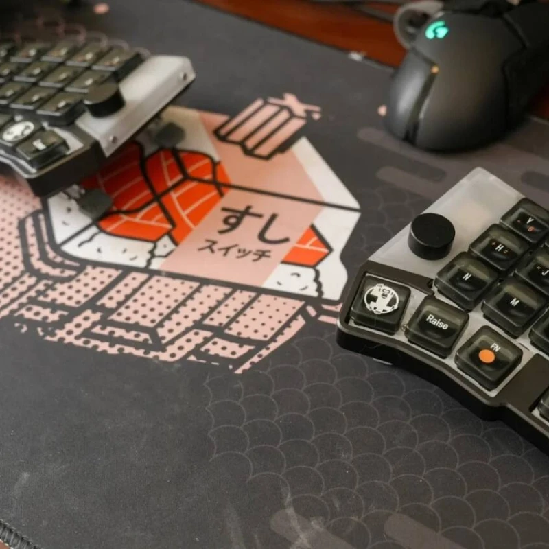 المبيعات الساخنة الجديدة Cornix سبليت لوحة المفاتيح مخصصة بلوتوث السلكية CNC قذيفة قارورة تغيير مفتاح Kaih Choc V2 محور لوحة المفاتيح المريحة