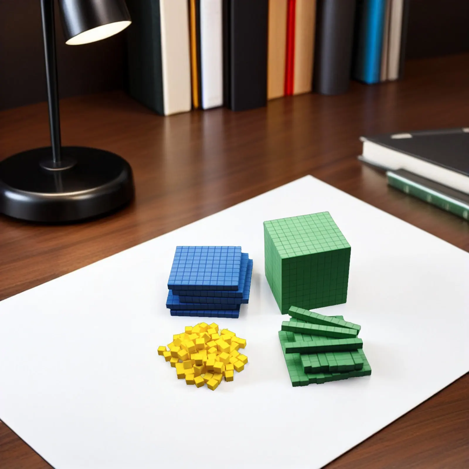1Set Math Manipulatives Counting Cubes Safe Place Value Blocks Early Learning Classroom Supplies Kindergarten
