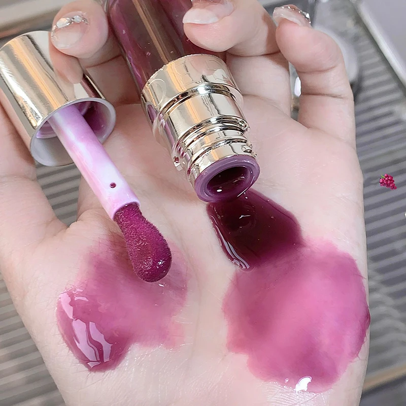 Sweet Water Light Lip Oil Gloss Non-sticky Mirror Lips Tint Moisturizing Long Lasting Lipgloss Liquid Lipstick Makeup Cosmetic