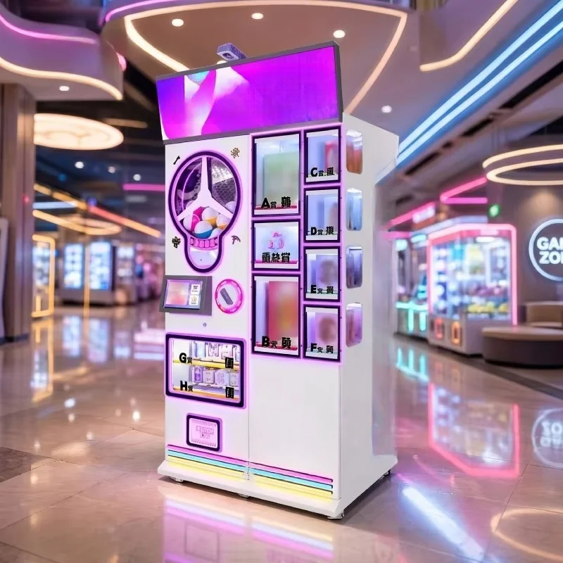 Egg Twister Game Board Capsule Vending Machine with Button Control Candy Vending Machine