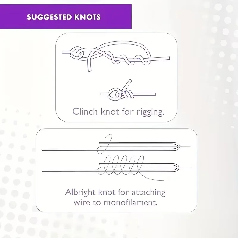 طقم خط زعيم من التيتانيوم المقاوم للعض من YOTO قطعة واحدة، بطول 10 أقدام لصيد الأسماك في المياه المالحة (15-44 رطل) #5