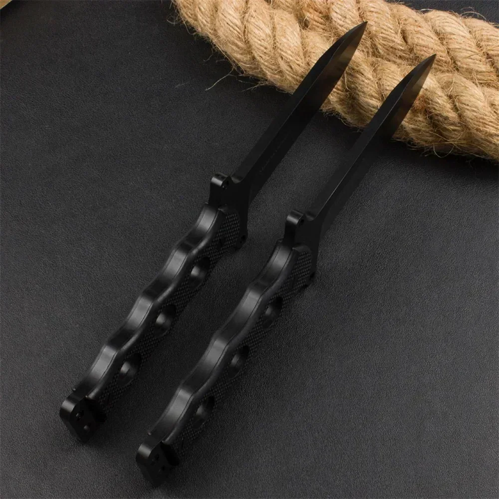 Eickhorn Solingen S.E.K. II TAC Military Tactical Straight Knife DC53 Steel Fixed Straight Blade G10 Handle Outdoor Hunting Tool