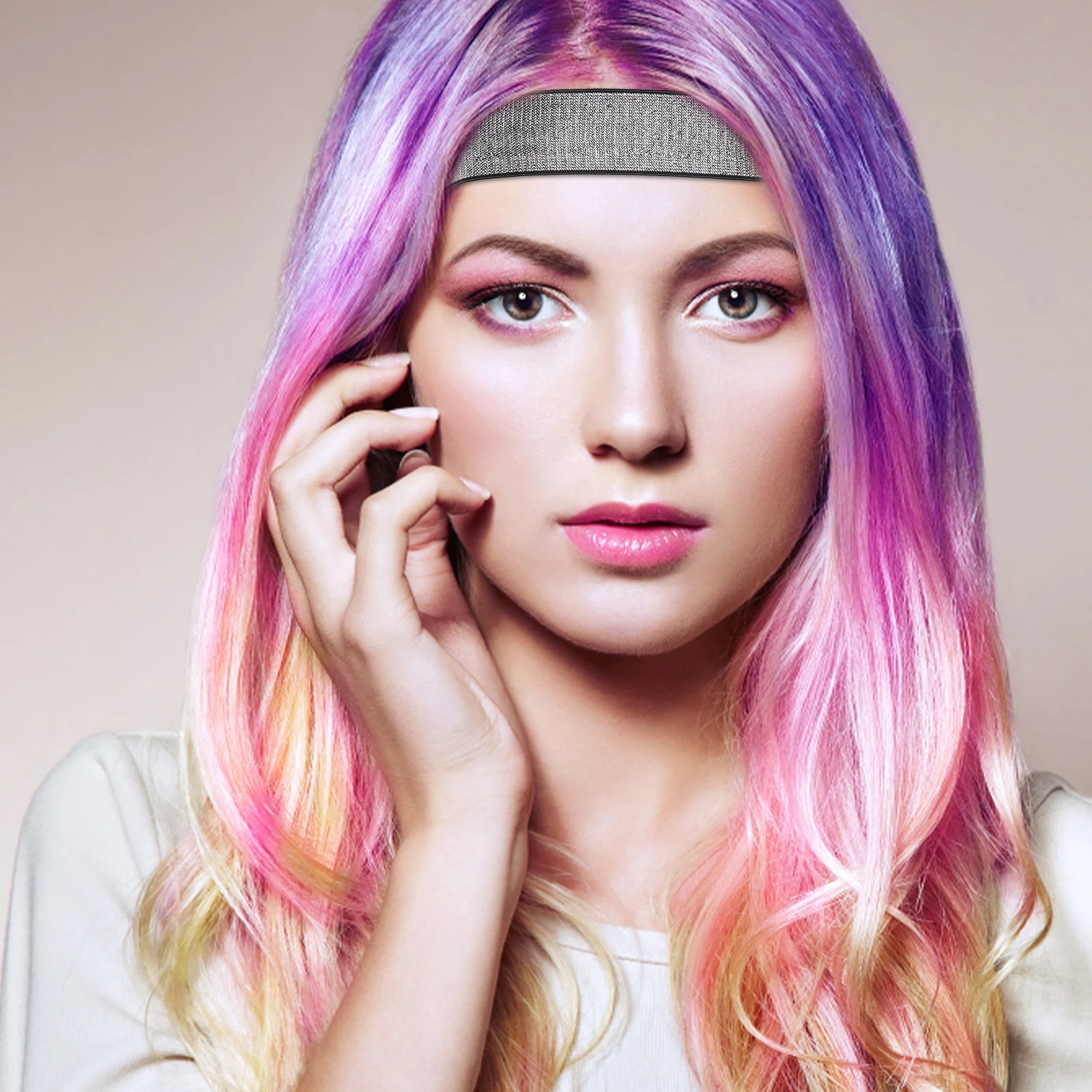 

1 Set Elastic Adjustable Band Comfortable Fixing Anti-Slip Headband For Wigs Easy Wear Hair Accessories Tool Perfect Fit