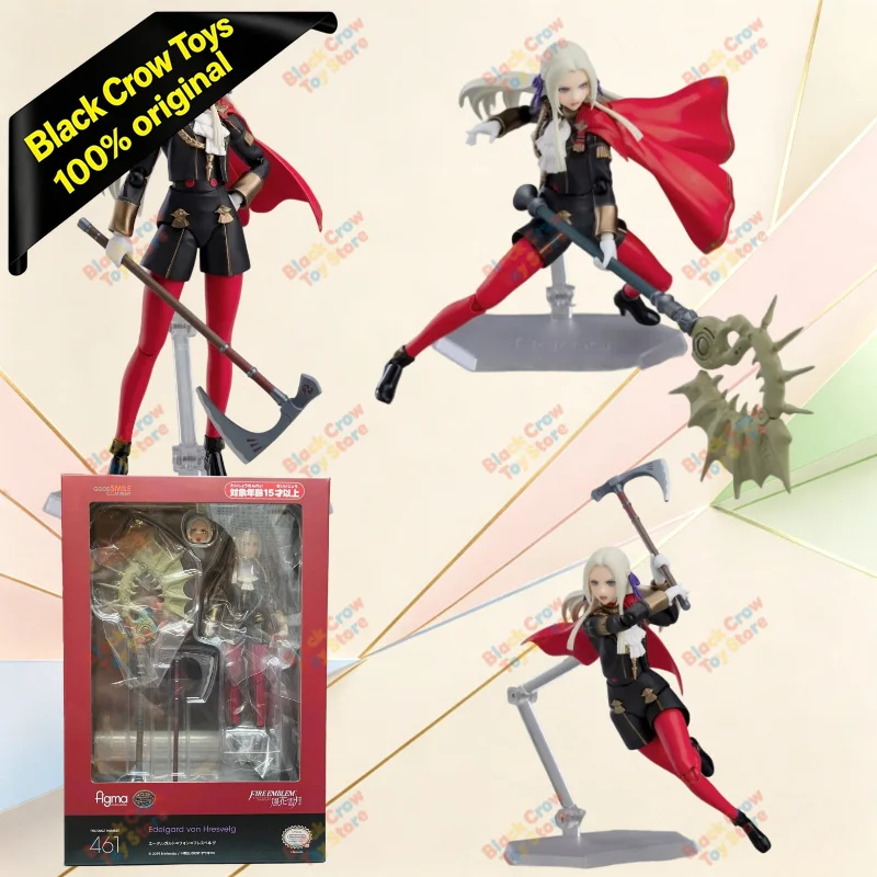 Fire Emblem Three Houses Edelgard von Hresvelg action figure, anime character model with movable joints.