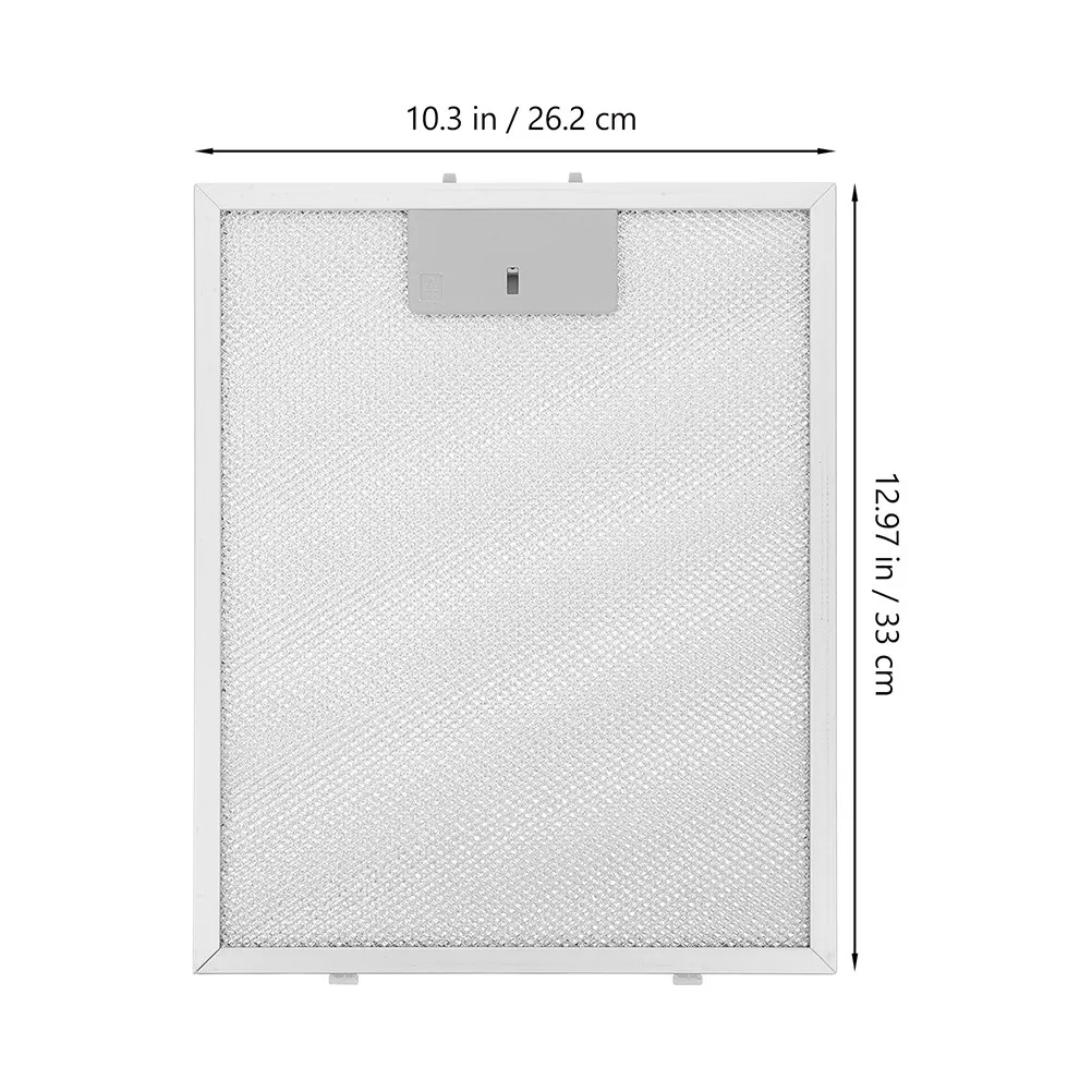Range Hood Replacement Filter 3-Layer Grease Mesh Filter Compatible with Most Stove Hood Models Kitchen Vent Grease Protection