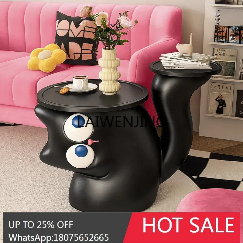 LYY  cute kitten cat floor ornament large decorative creative cartoon coffee table