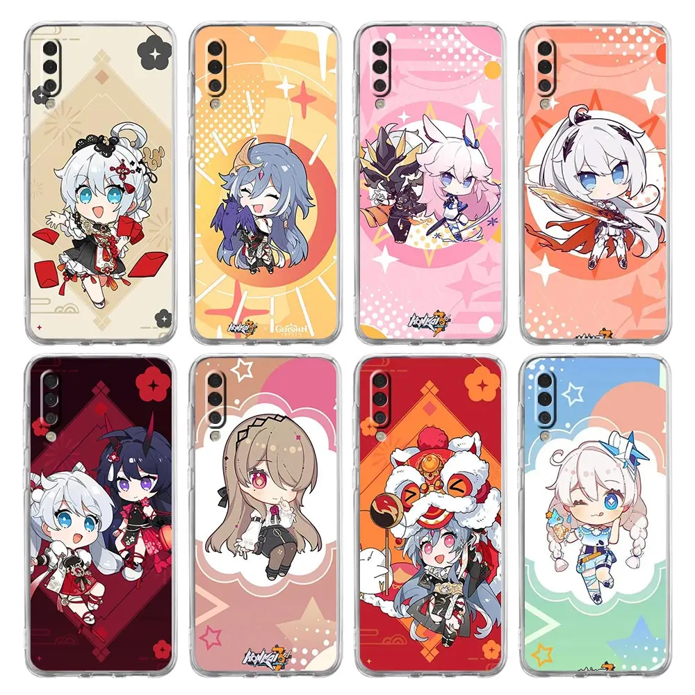 

Cute Honkai Impact 3rd Game For Samsung Galaxy A14 A50 A70 A30 A40 A20E A10S A20S A02S A04S A12 A22 A32 A34 A42 A52 5G A54 Case