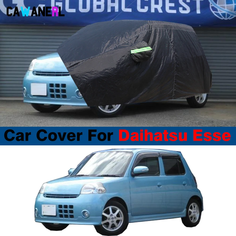 

Full Waterproof Car Cover Anti-UV Sun Rain Snow Scratch Resistant Auto Cover For Daihatsu Esse 2005-2025