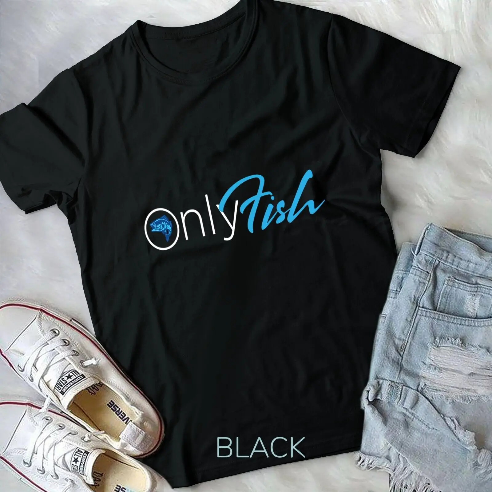 

Onlyfish Fishing Tee Unisex T-shirt