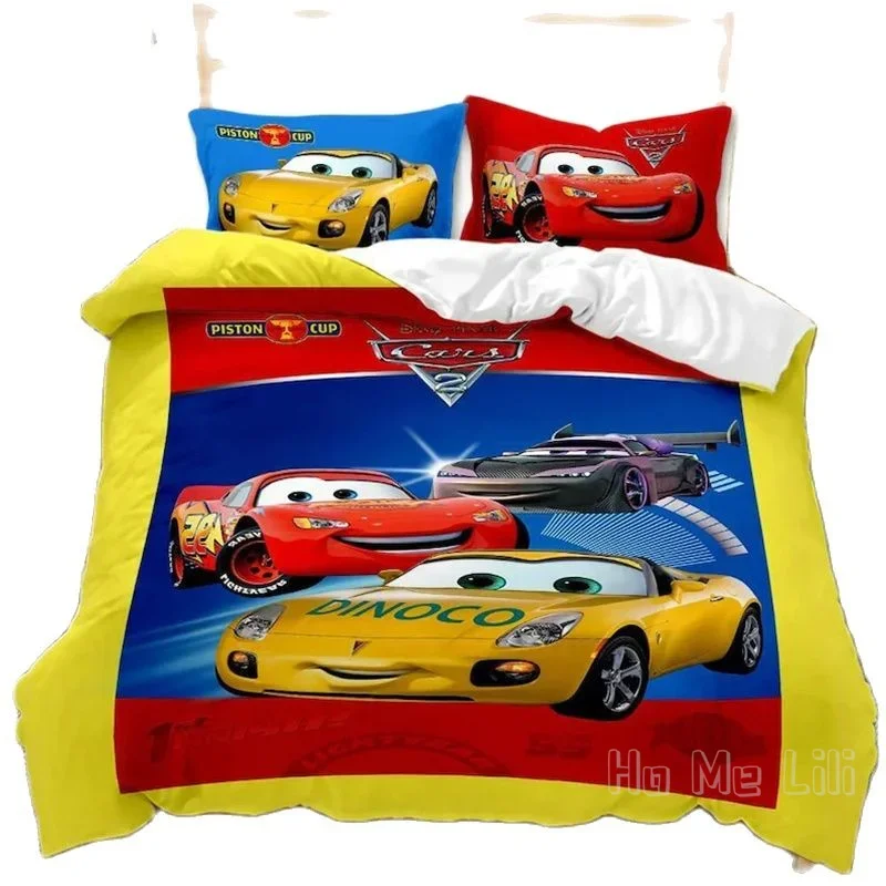 

Комплект постельного белья Cars Mcqueen, пододеяльник от Ho Me Lili с наволочкой для мальчиков, девочек и подростков, без одеяла внутри