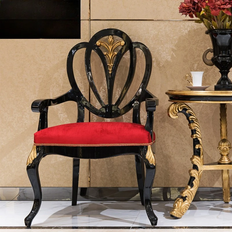 European sofa chair bedroom single tiger chair beauty salon high back balcony leisure chair