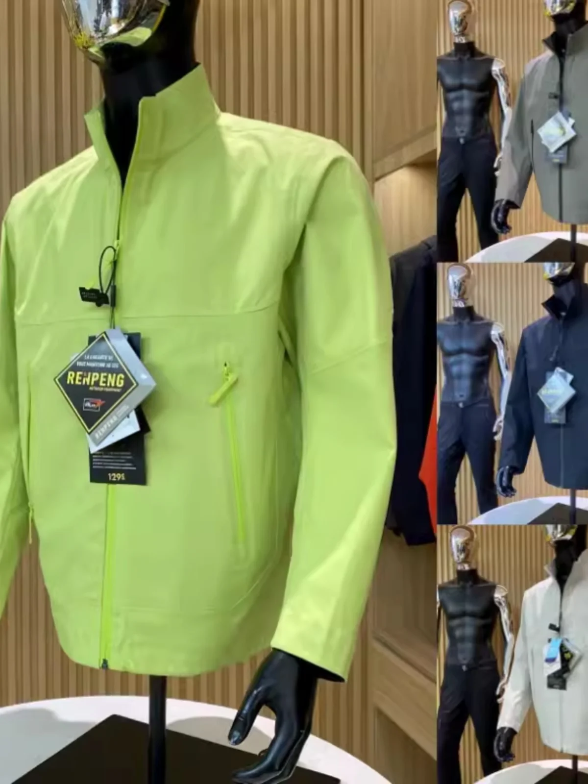 

Мужская демисезонная куртка премиум-класса: водонепроницаемая, ветрозащитная, стильная, приталенная, с капюшоном, стандартной длины...