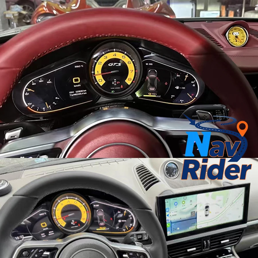 Digital Cluster PCM 3.1 PCM 4.0 For Porsche Cayenne 2011-2017 Virtual Cockpit Instrument Speedometer Linux Car LCD Dashboard